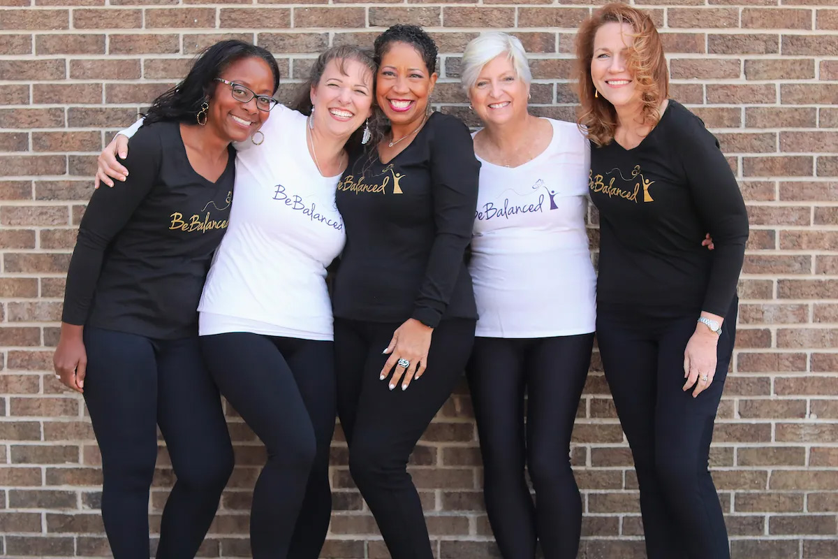 Group of 5 BeBalanced clients